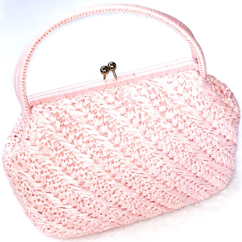 Vintage NWOT Forsum Light Pink Purse